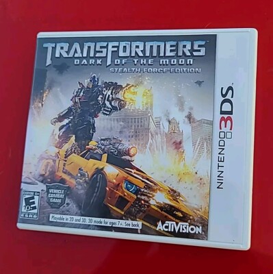 Transformers: Dark of the Moon Stealth Force Edition (Nintendo 3DS, 2011) Tested
