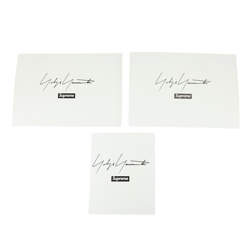 Supreme Yohji Yamamoto This Was Tomorrow Sticker Set FW20 - New - Picture 2 of 2