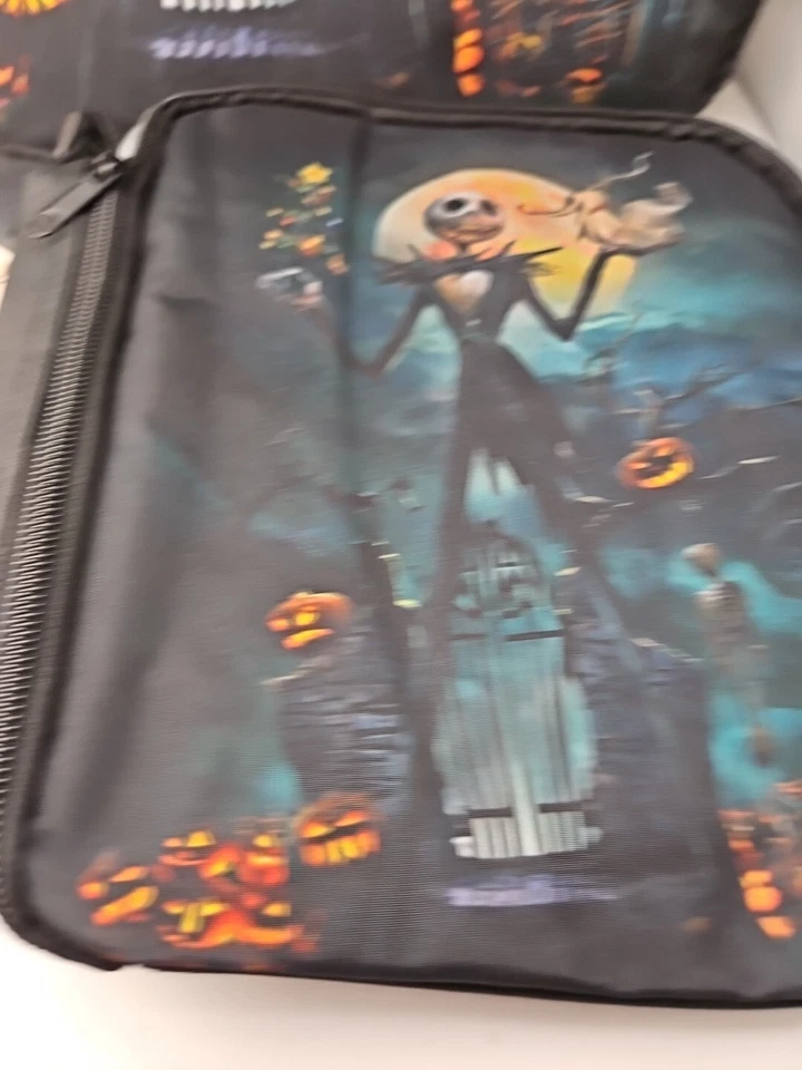 Backpack 2 Piece Set Nightmare Before Christmas Jack Skeleton Backpack... - Image 2 of 4