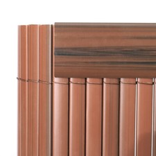 3/5pcs 1M Fence Garden PVC Privacy Screen Panel Slat Strips Fencing Trim Cover