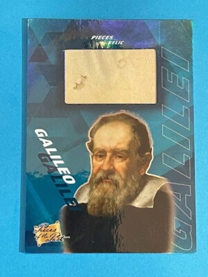 2021 Super Products Pieces of the Past Pieces Relic #290 Galileo Galile