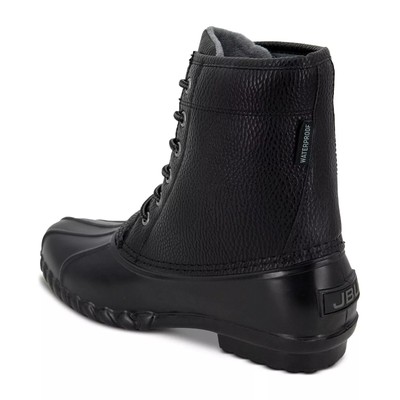 JBU Mens Waterproof Padded Maine Round Toe Lace Up Duck 