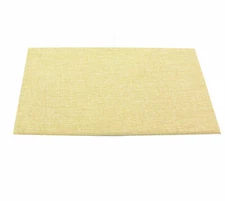 US Seller~2pcs Beige Burlap Jewelry Display Standard Size Presentation Pad