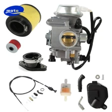 Carburetor & Choke Cable for Honda Foreman 450 TRX450 ES S FE FM 1998-2004