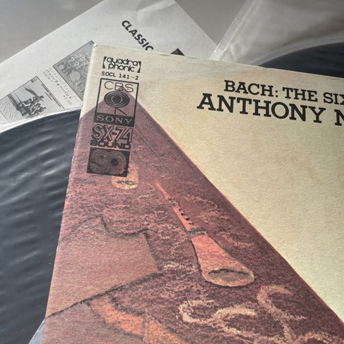 Anthony Newman & Friends Bach Six Brandenburg Concertos Double LP Quadraphonic - Picture 11 of 14