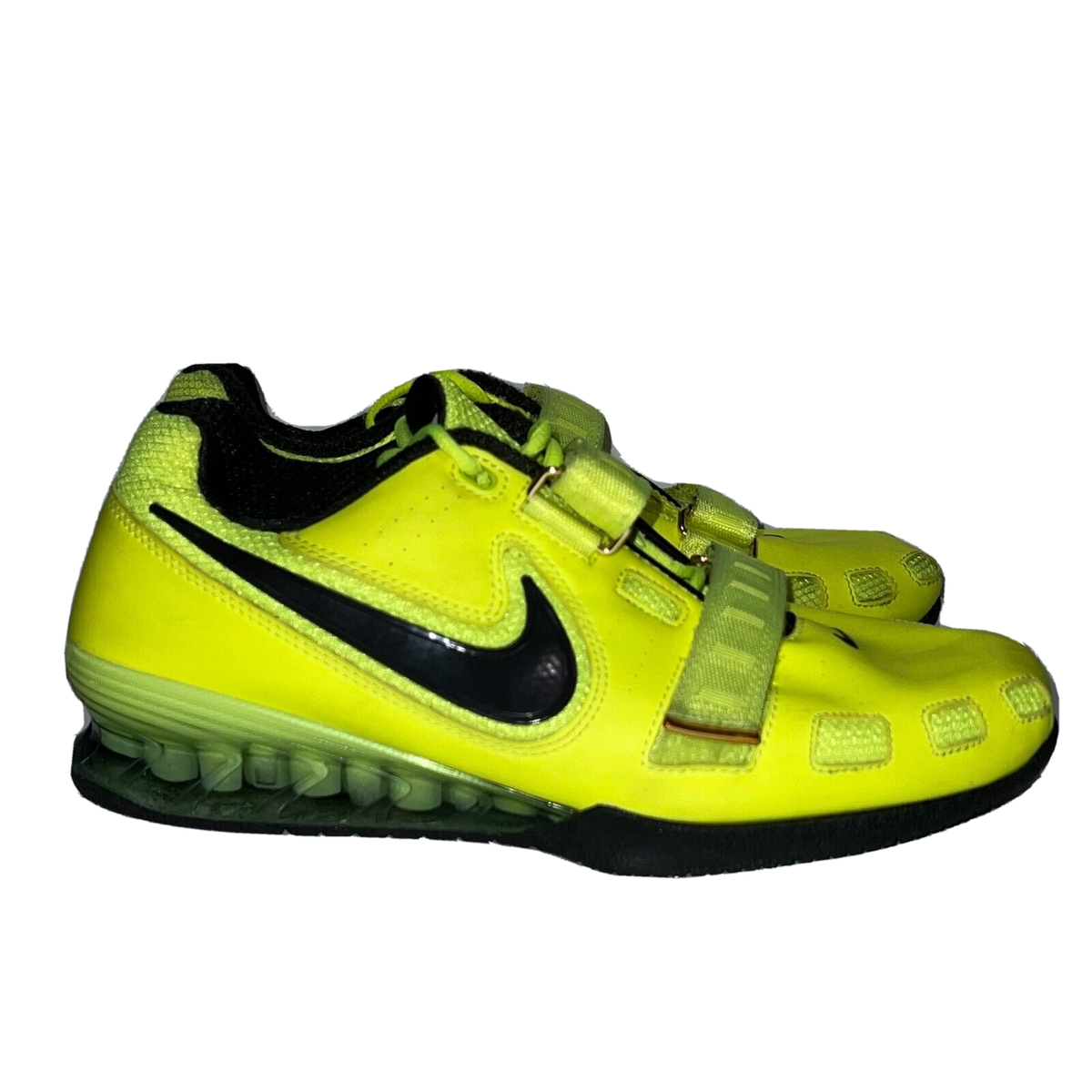 Nike Romaleos 2 Weightlifting Shoes Mens Size 11 Volt Green