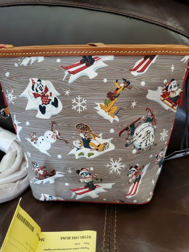 Disney Dooney & Bourke Umhängetasche Urlaub Weihnachten Mickey Handtasche Tasche Neu - Bild 5 von 5