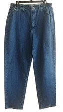 Lee Relaxed Fit Straight Leg Flexible Comfort Waistband Jeans Size 16M NWT