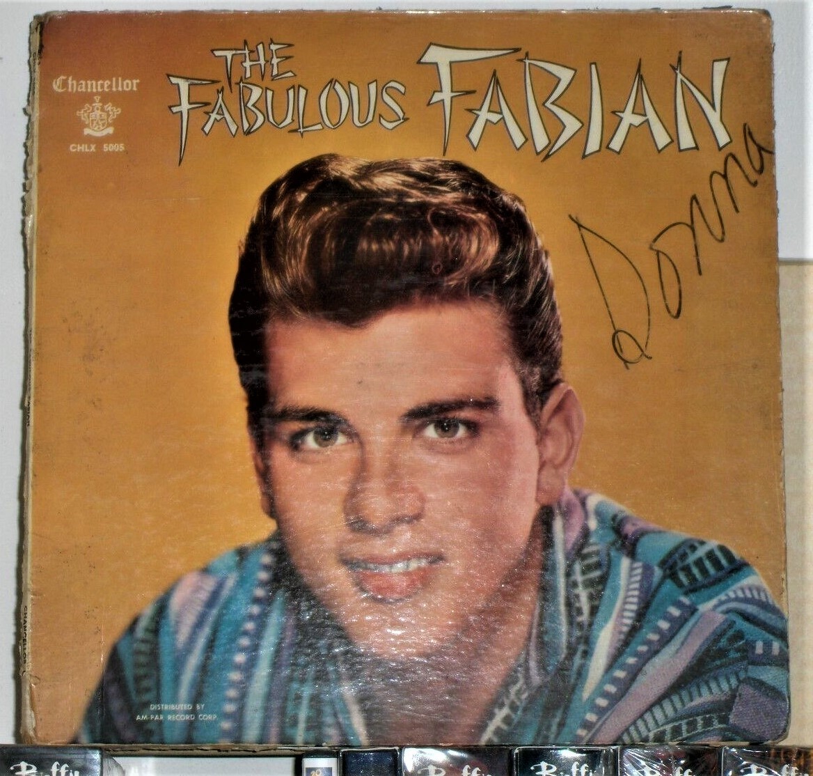 洋楽 Fabulous Arabia LP Fabian - The Fabulous Fabian - Original 1959 Vinyl LP Record