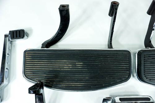 05 Harley Road Glide Touring OE FR RR LH RH Pass Rider Floorboard Foot Rest 1291 - Picture 6 of 20