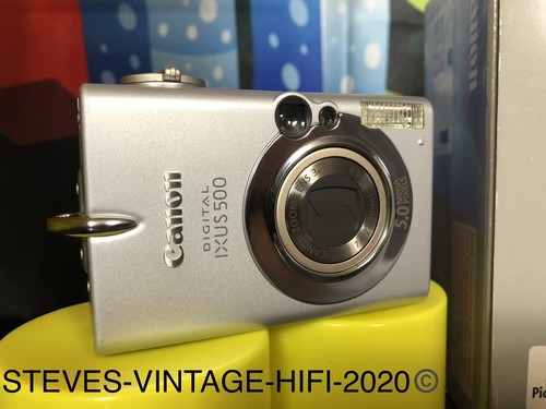 Canon Digital IXUS 500 Compact Camera 5.0mp MINT BOXED WITH ALL ACC L@@K FREE PP - Picture 2 of 18