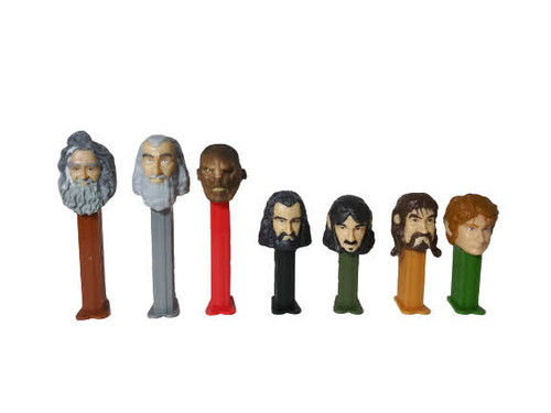 2013 Lord Of The Rings Pez Dispenser INCOMPLETE Set of 7 Collector’s Series