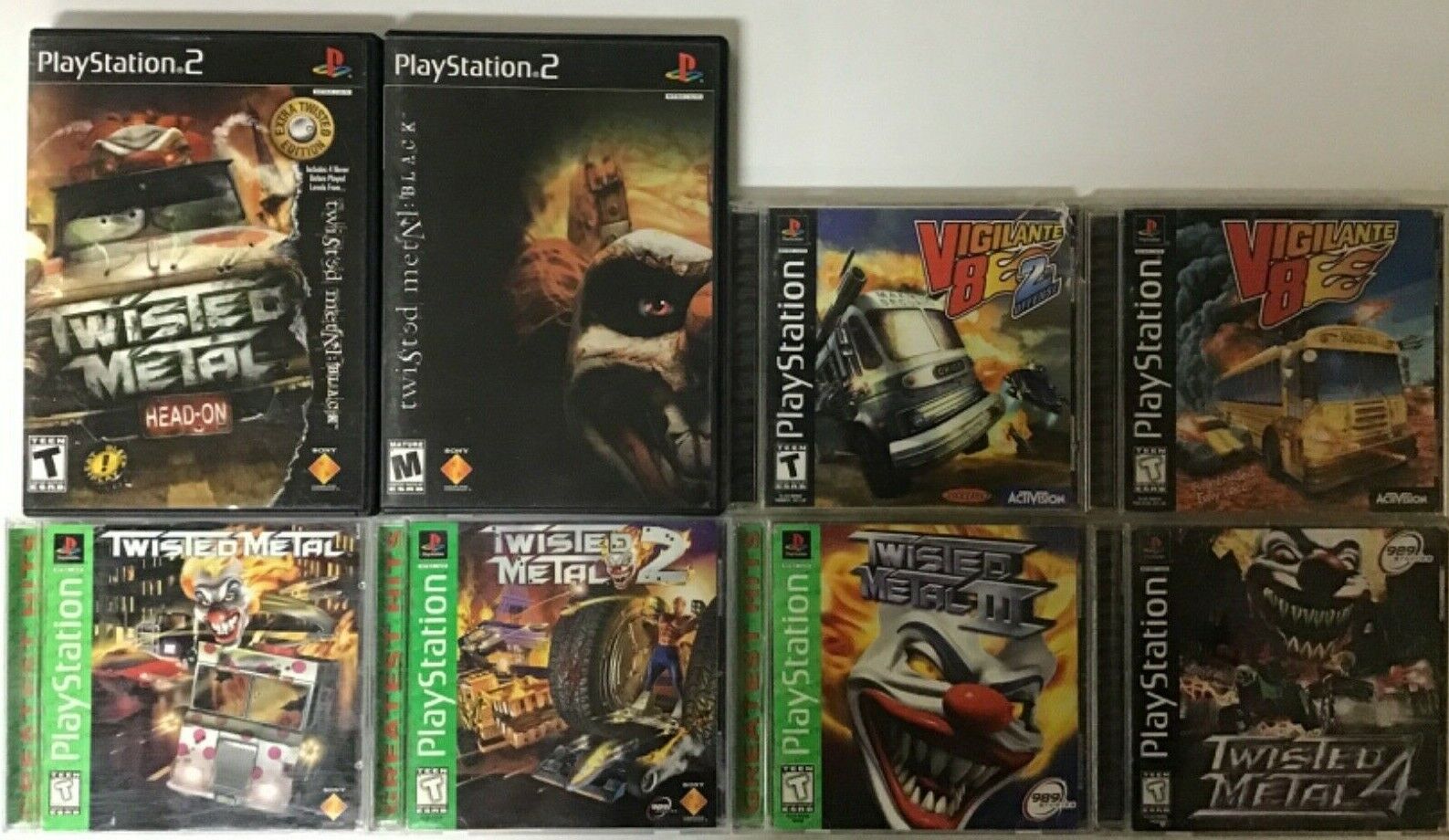 All the twisted metal games except small brawl. Which ones your favorite? :  r/TwistedMetal