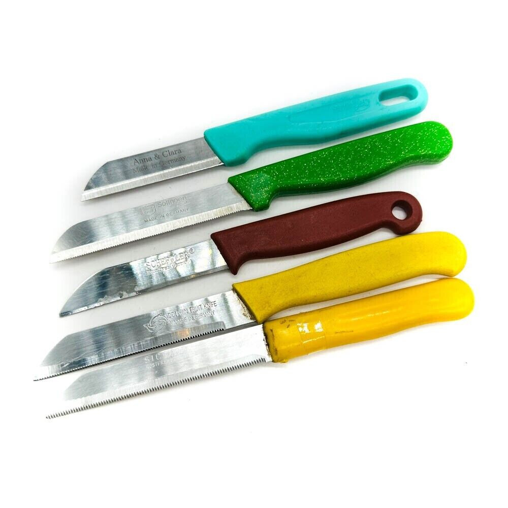 5 Pcs Solingen, Dolphin Fruit Knife Set Genuine Product, Made in