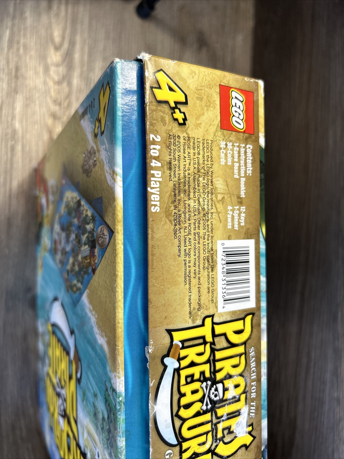 Lego Search For The Pirates Treasure Board Game