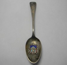 Tacoma Washington Old Church Souvenir Spoon - Sterling Silver Vintage