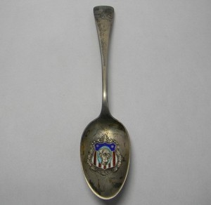 Tacoma Washington Old Church Souvenir Spoon - Sterling Silver Vintage