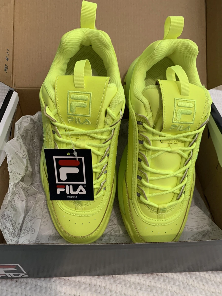 Highlighter yellow sneakers hot sale
