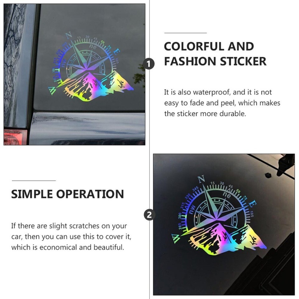 Mountain Compass Sticker Decals For Car off Road Stickers Cars eBay