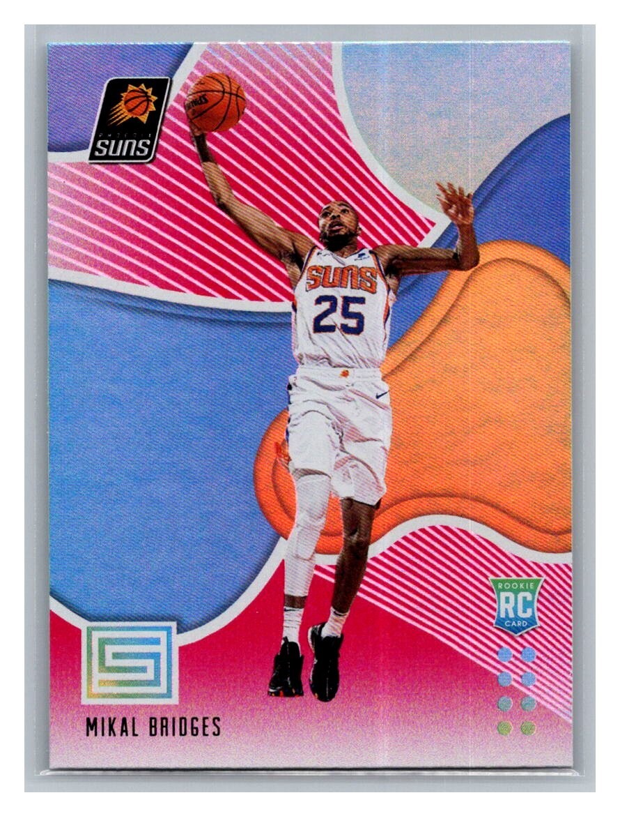 MIKAL BRIDGES SUNS 2018-19 PANINI STATUS ROOKIES 2 RED RC #194