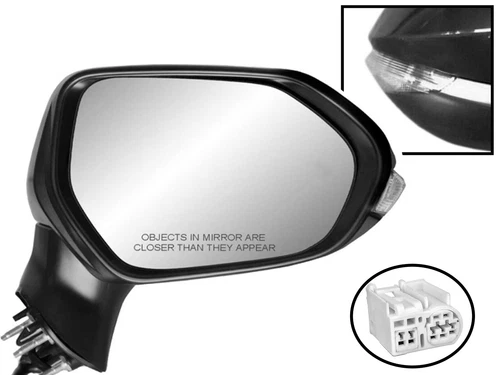 For Mirror 2019-2022 COROLLA Sedan Hatchback Heated W/ Signal Passenger Right RH