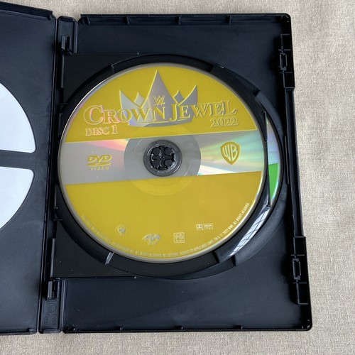 WWE Crown Jewel 2022 (DVD 2-Disc 2022) Wrestling Roman Reigns Logan Paul + - Picture 6 of 9