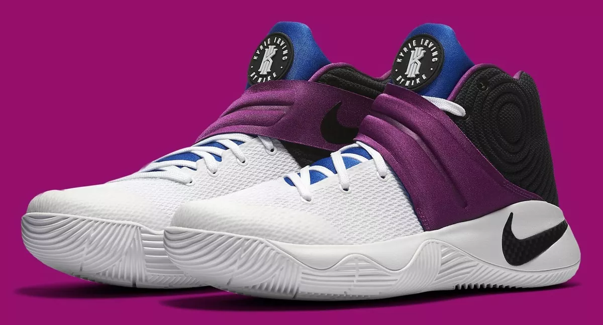 Nike Kyrie 2 Kyrache Size 13.5 819583-104 WHITE-BLACK-BOLD BERRY Nike Kyrie 2 Kyrache Size 13.5 819583-104 WHITE-BLACK-BOLD BERRY