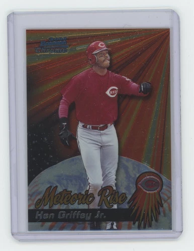 2000 Bowman Chrome Ken Griffey Jr. Meteoric Rise Insert