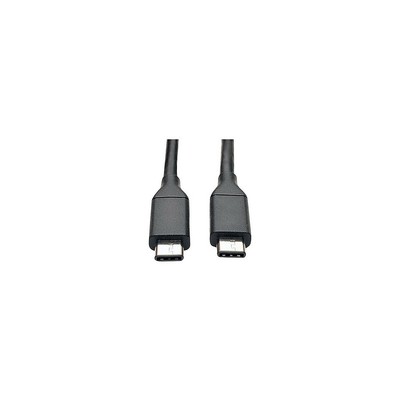 Tripp Lite U420-003-G2 3' USB 3.1 Type C Male/Male Data Transfer Cable Black