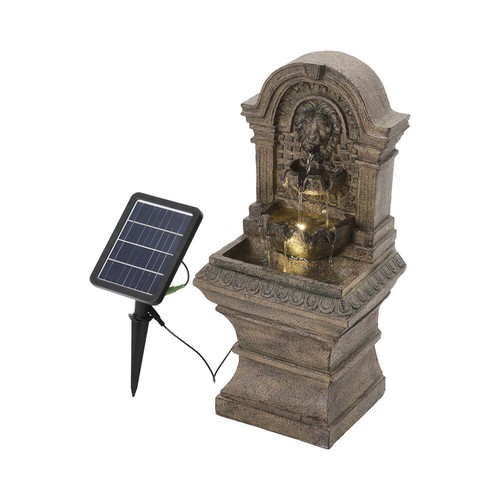 Electric /LED Solar Power Outdoor Water Fountain Feature Garden Stone Statues - Picture 29 of 44