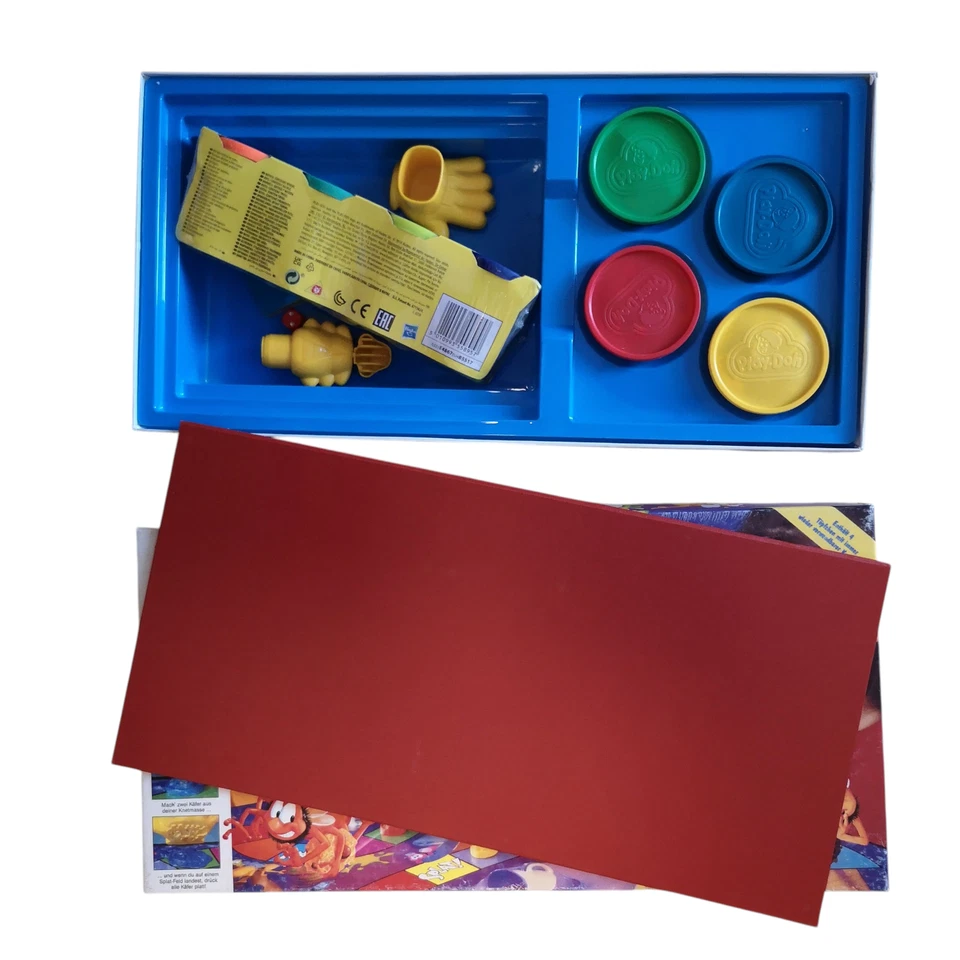 Splat! MB Spiele Splat Brettspiel Vintage 1992 vollständig 90er - NEUE KNETE! - Bild 2 von 4