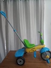 3-in-1 Baby Tricycle From smarTrike Kids Bike with Handle Basket Seat