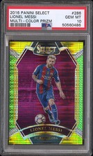 2016 Panini Select Lionel Messi #286 Multi Color Prizm PSA 10 Pop 5