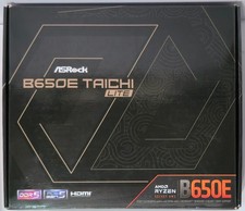 Asrock B650E Taichi Lite AMD Socket AM5 DDR5 EATX Motherboard