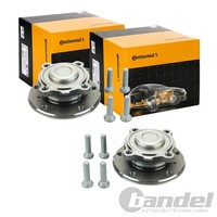 2X Continental Ctam RADLAGER-SATZ Vorne Links+Rechts Passend FüR BMW 1 2 3 4