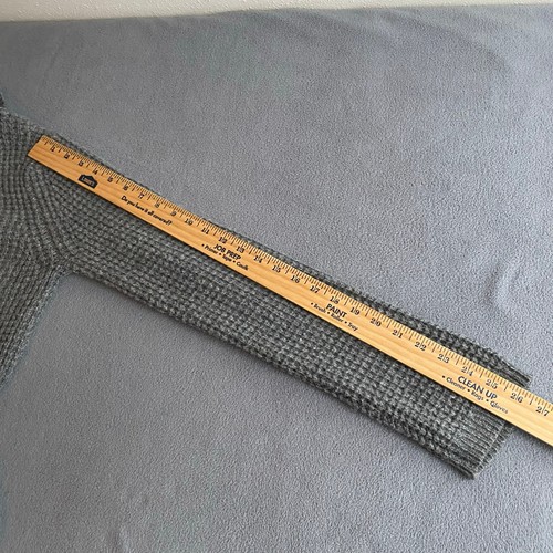 Jenni Kayne Seattle Rollkragen Merinowolle Kamelhaar Mischung Pullover Damen S grau - Bild 17 von 20