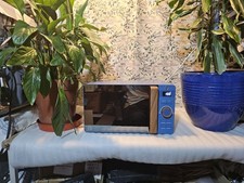 Swan Nordic Digital Microwave Blue with LED Bulb 20L SM22036LBLUN 800W