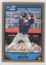2007 Bowman Prospects Gold Brennan Boesch #BP13 0b0