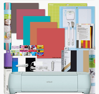 Cricut Explore 3 Craft Cutting Machine with Ultimate Sampler Bundle, Vinyl