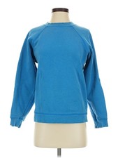 Topshop Women Blue Sweatshirt 2