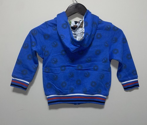 STAR WARS Character Jacket Hoodie Full Zip Boys 5 Chewbacca Darth Vader NWT - Picture 4 of 12