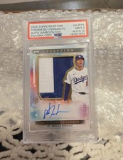 2024 Topps Inception - Autograph Jumbo Patches Yoshinobu Yamamoto   /125 RC