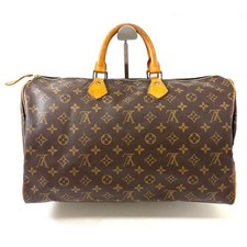 Louis Vuitton Speedy 40 Monogram M41522 Vintage Brown Handbag