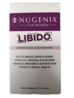 NEW! Nugenix For Women LIBIDO 30 Capsules Sexual Booster & FAST FREE SHIP!  7/27