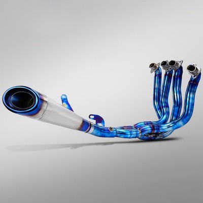 Slip On Motorcycles Exhaust Link Pipe Muffler For Ninja H2 H2R 2015-2025 