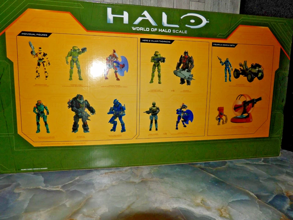 Halo Infinite Mongoose Master Chief & Banished Ghost 带军阀人偶玩具套装 — 第 4/4 张图片