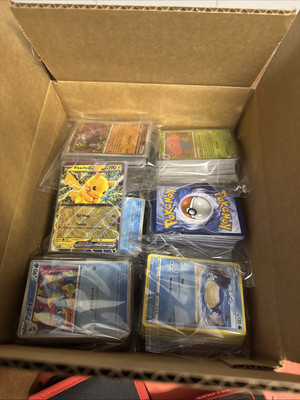 Bulk pokemon cards Bundle Box Around 1,500 Cards