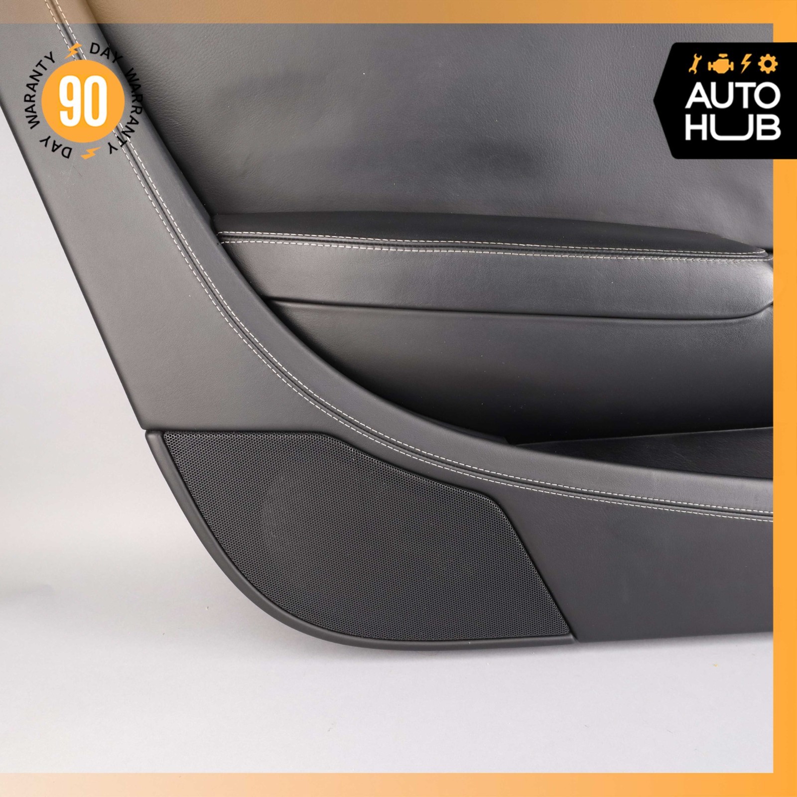 12-16 Bentley Continental GT Left Driver Side Interior Door Panel Black OEM 73k