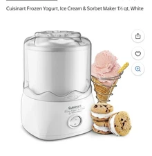 Cuisinart Frozen Yogurt, Ice Cream & Sorbet Maker 1½ qt