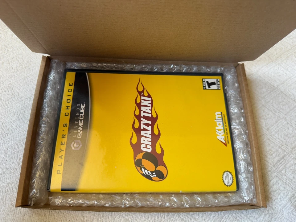 Crazy Taxi Nintendo Gamecube Player's Choice - NTSC-U/C USA VGC CIB - Tracked - Image 3 of 4